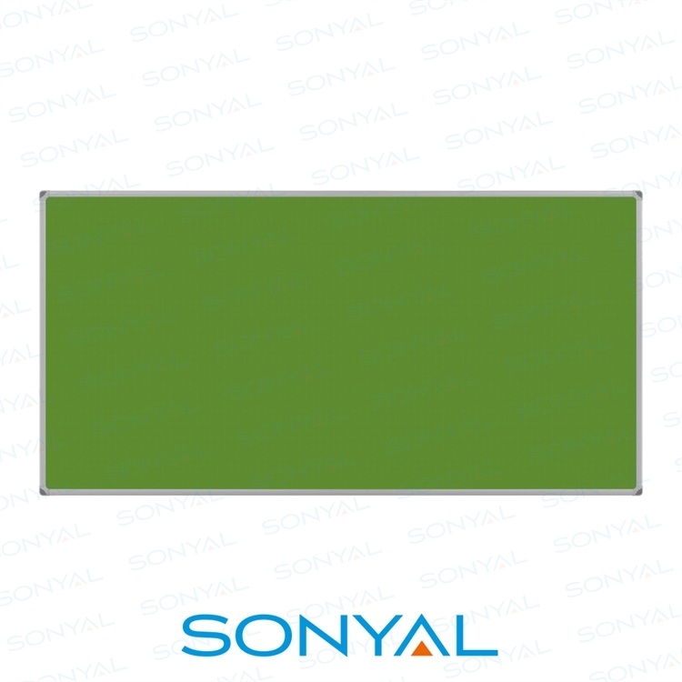 Sonyal 60x120 Duvara Monte Çuhalı Yeşil Kumaşlı Pano