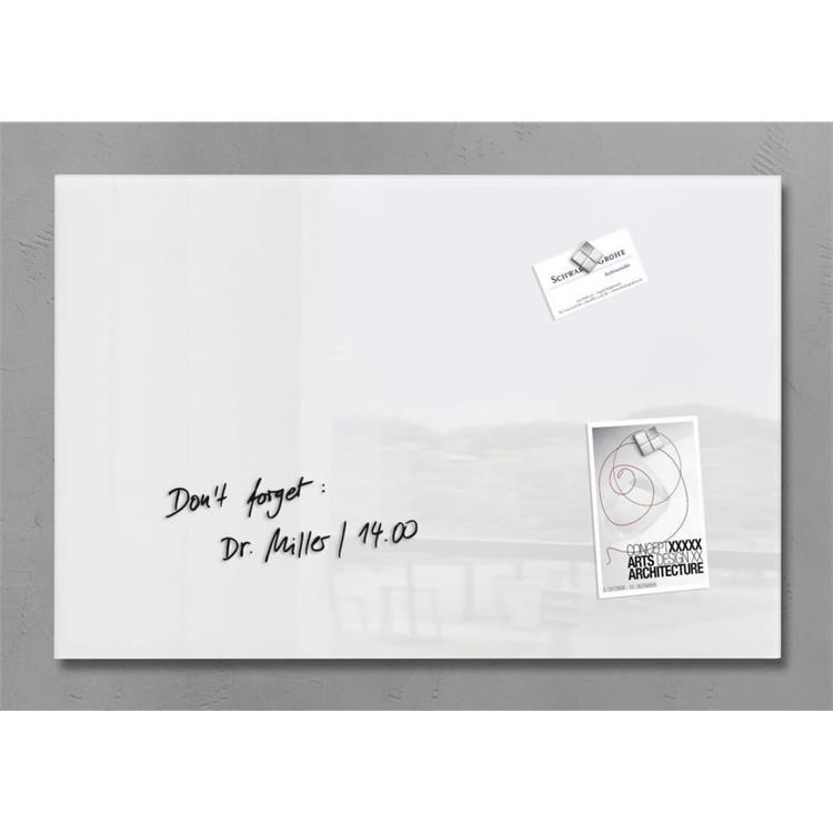 Sonyal <b>100x200</b> Duvara Monte Manyetik Cam Beyaz Yazı Tahtası