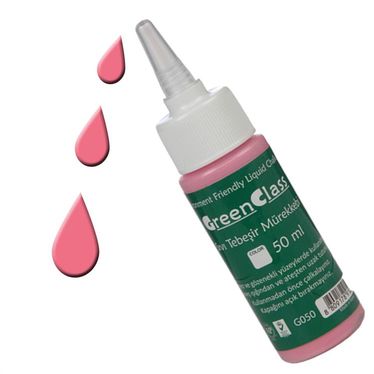 Pembe Sıvı Tebeşir Mürekkep - 50ml