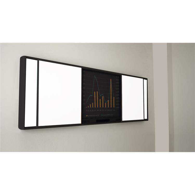 Sürgülü Sistem LED Akıllı Tahta 65'' - Çift Kapak Hareketli