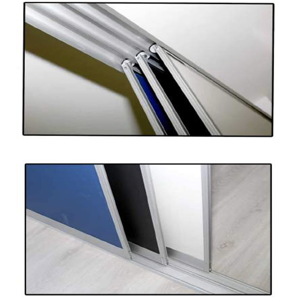 <b>90*300 cm</b> Sürgülü Bölme Tek Taraf Beyaz Yazı Tahtası