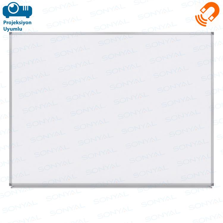 150x200 Duvara Monte Seramik Emaye Beyaz Yazı Tahtası