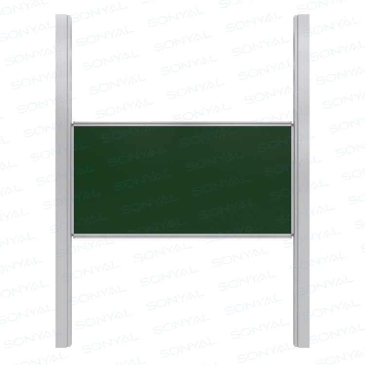 Sonyal <b>120x240</b> Tekli Giyotin Emaye Yeşil Duvara Monte Yazı Tahtası