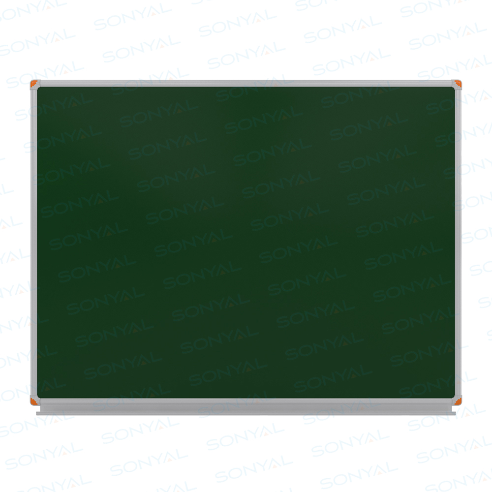 120x140 Duvara Monte Yeşil Tebeşirli Laminat Yazı Tahtası