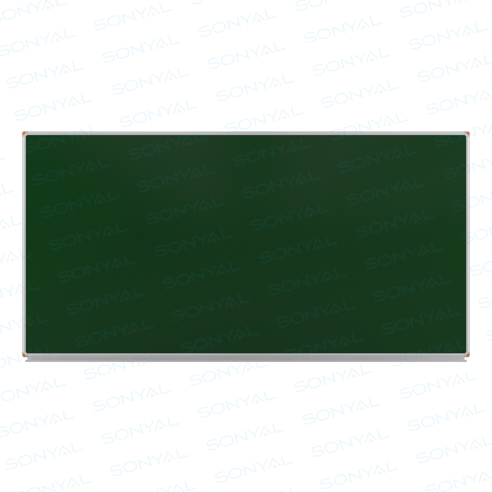 120x240 Duvara Monte Tebeşirli Yeşil Laminat Yazı Tahtası