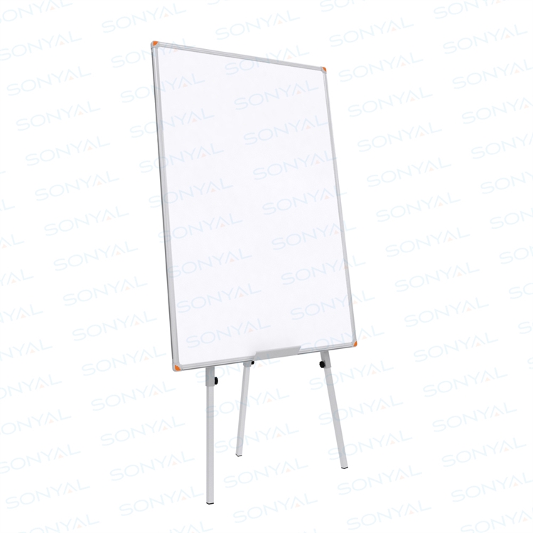 Sonyal <b>80x120</b> Teleskopik Ayaklı Laminat Beyaz Yazı Tahtası