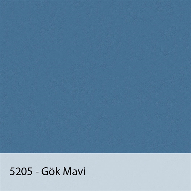 Sonyal 90x180 Tekerlekli Çuhalı Gök Mavisi Kumaşlı Pano 