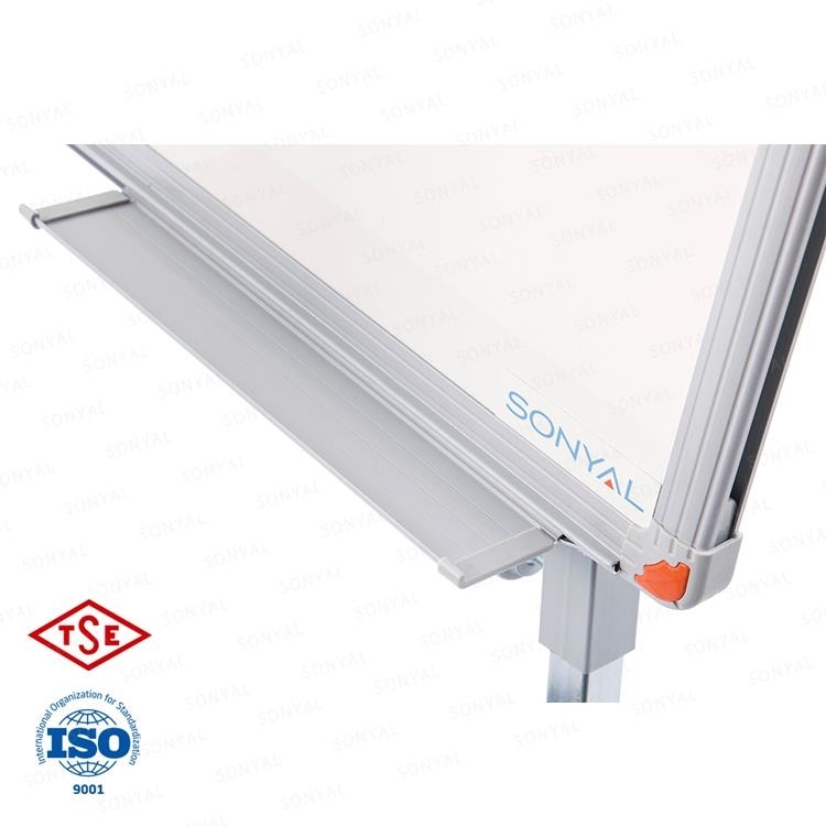 Sonyal <b>140x100 </b> Teleskopik Ayaklı Laminat Flipchart Beyaz Yazı Tahtası