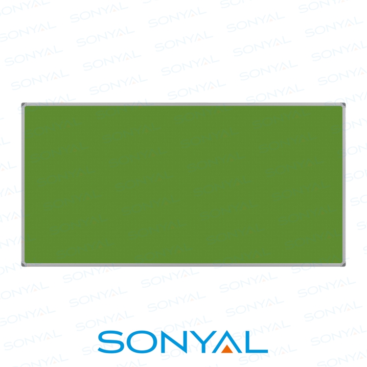 Sonyal 60x90 Duvara Monte Çuhalı Yeşil Kumaşlı Pano