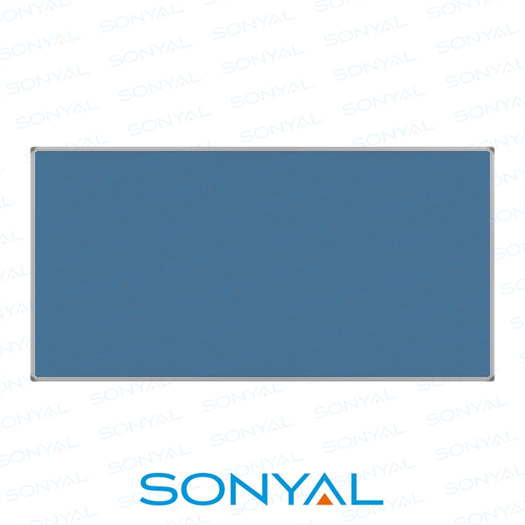 Sonyal 60x90 Duvara Monte Çuhalı Gök Mavi Kumaşlı Pano