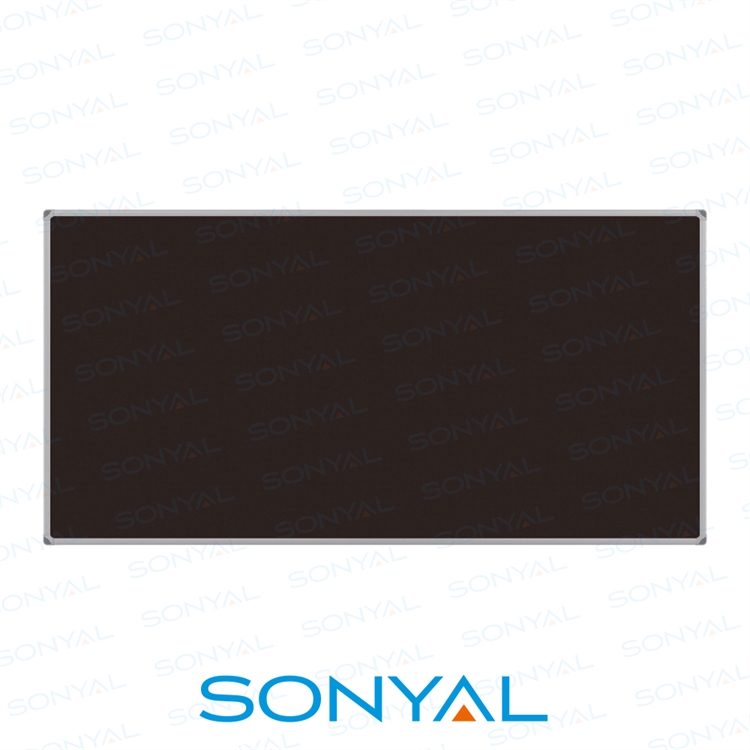 Sonyal 60x90 Duvara Monte Çuhalı Koyu Kahve Kumaşlı Pano