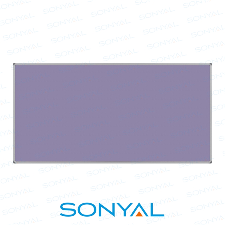 Sonyal 60x90 Duvara Monte Çuhalı Lila Kumaşlı Pano