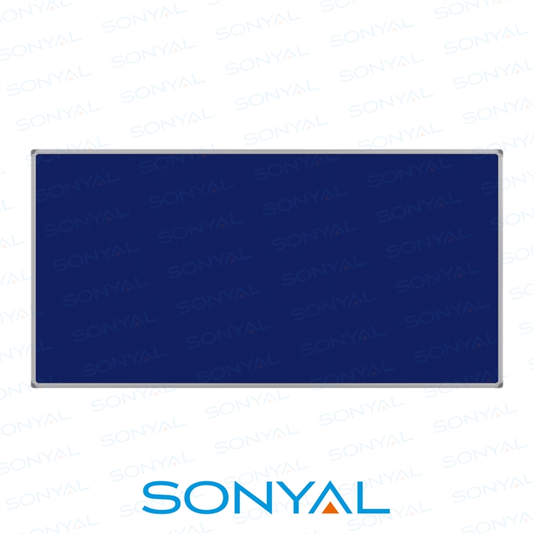 Sonyal 60x90 Duvara Monte Çuhalı Mavi Kumaşlı Pano