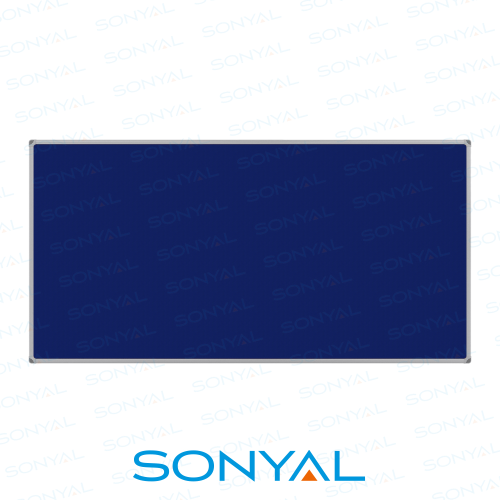 Sonyal 60x90 Duvara Monte Çuhalı Mavi Kumaşlı Pano