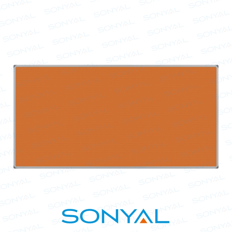 Sonyal 60x90 Duvara Monte Çuhalı Turuncu Kumaşlı Pano