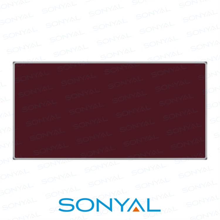 Sonyal 60x120 Duvara Monte Çuhalı Bordo Kumaşlı Pano