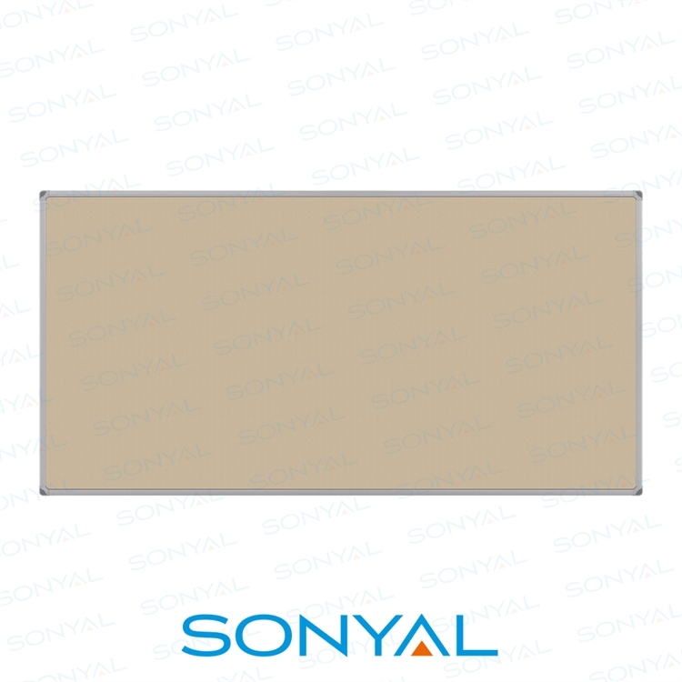 Sonyal 60x120 Duvara Monte Krem Kumaşlı Pano