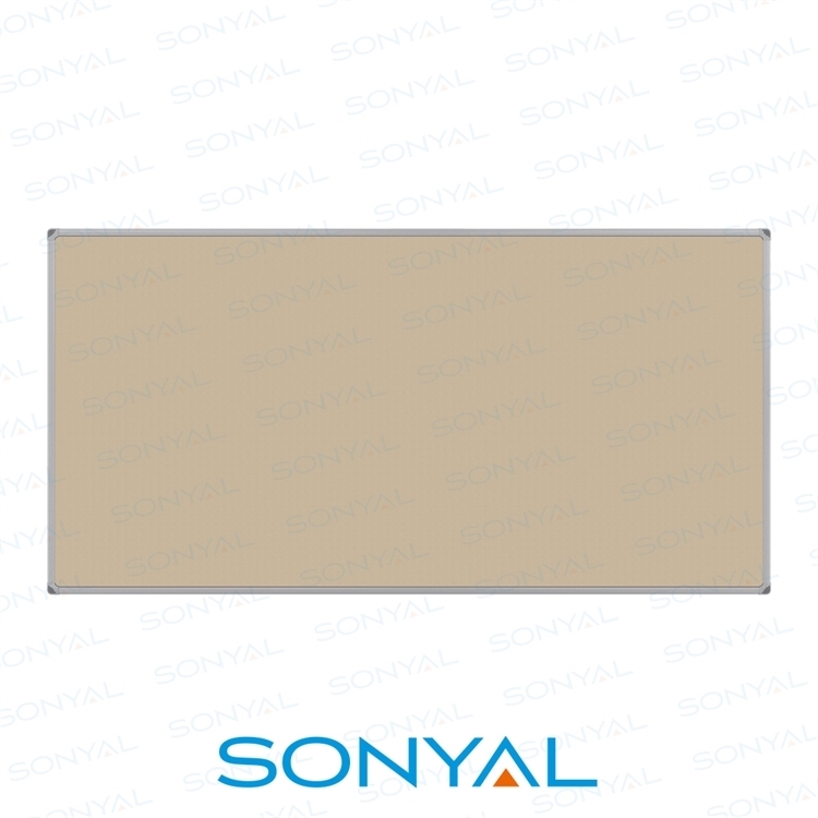 Sonyal 60x150 Duvara Monte Çuhalı Krem Kumaşlı Pano