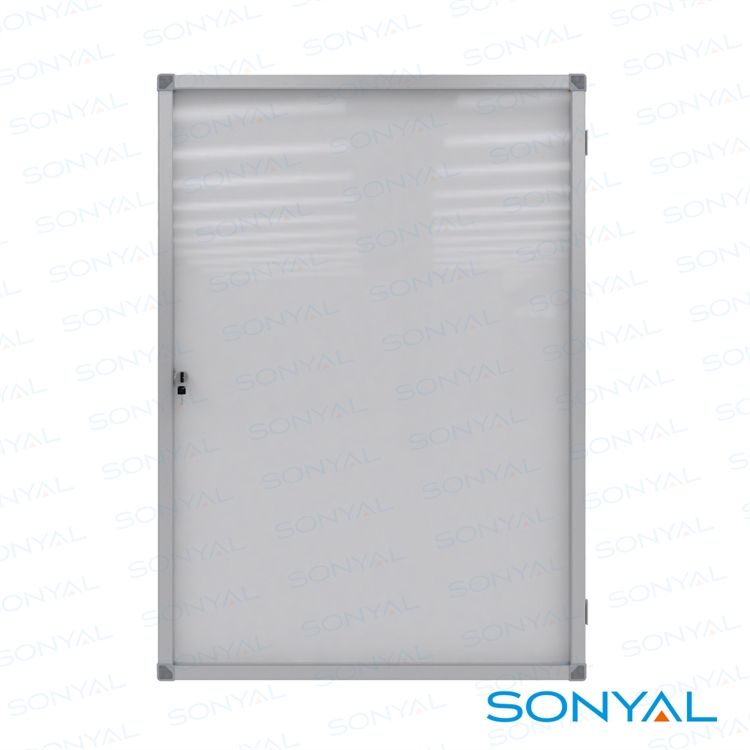 Sonyal 90X120 Kilitli Mıknatıslı Camlı İlan Panosu