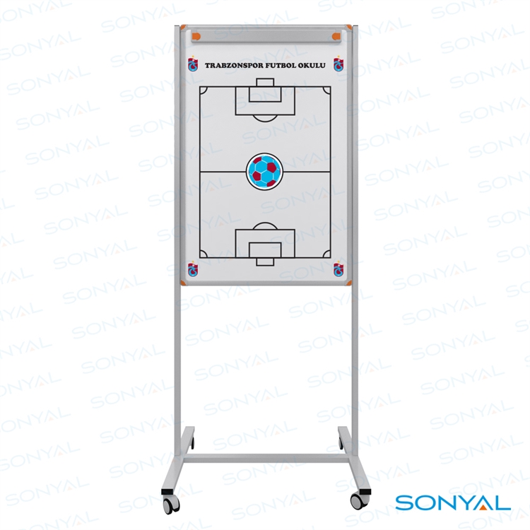Sonyal 65*100 Flipchart Futbol Taktik Tahtası Ayaklı Tekerlekli