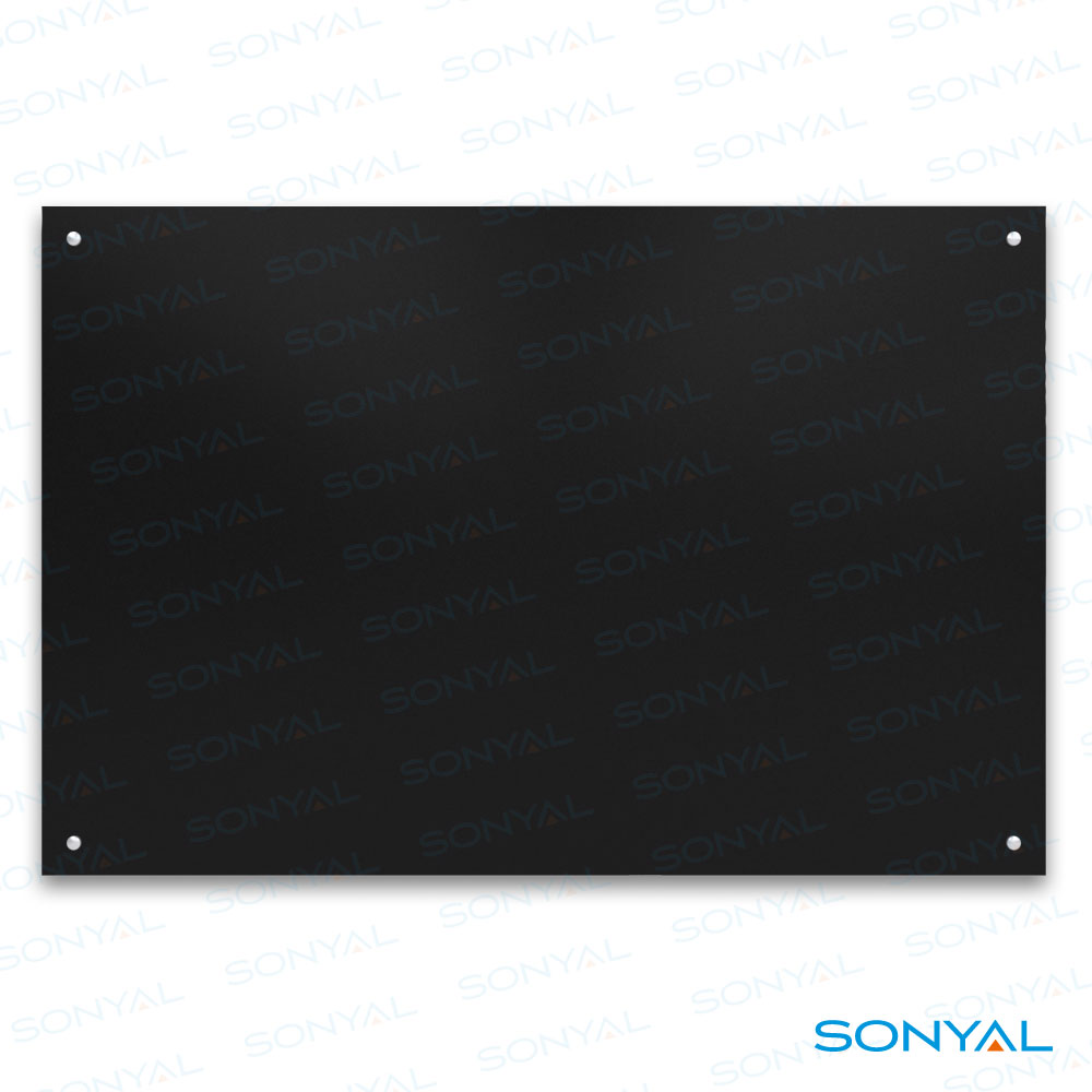 Sonyal <b>120*180 </b> Çerçevesiz Çift Taraflı Laminat Siyah Yazı Tahtası