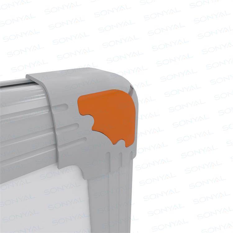 120x360 Duvara Monte Seramik Emaye Beyaz Manyetik Yazı Tahtası