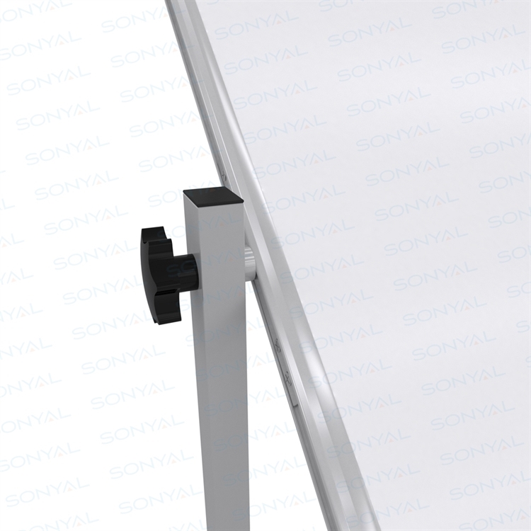 Sonyal <b>90x120 </b>  Mobil <b> Çift Taraflı </b> Çelik Emaye Beyaz Manyetik Yazı Tahtası