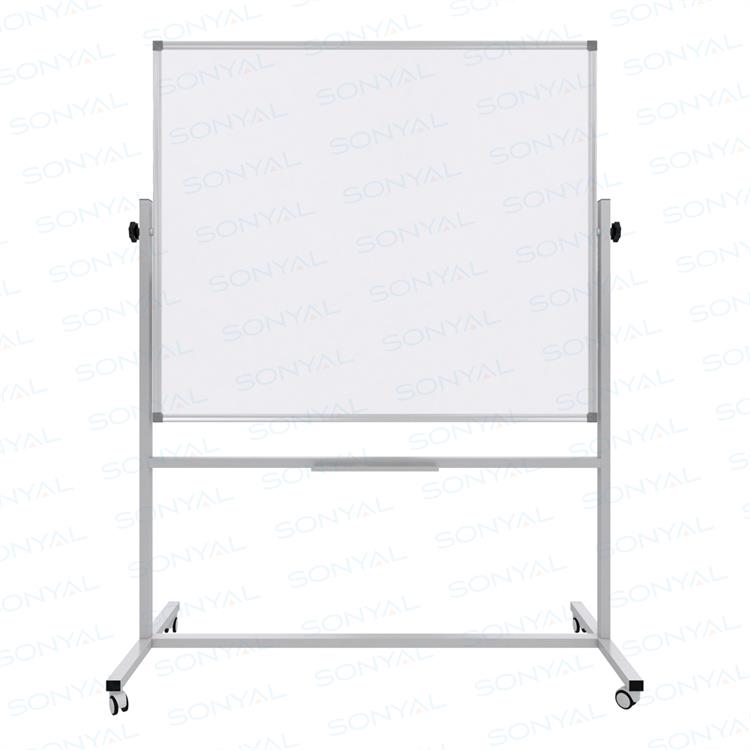 Sonyal <b>120x140 </b>  Mobil  Beyaz Yazı Tahtası- <b> Çift Taraflı </b> Laminat