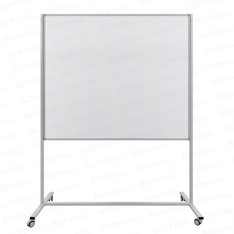Sonyal <b>120*140</b>  Mobil  Beyaz Yazı Tahtası- <b> Tek Taraflı </b> Laminat