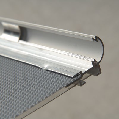 Metal Çerçeve <b>21x30</b> Reklam Panosu - 25mm Rondo Köşe A4 Ebat