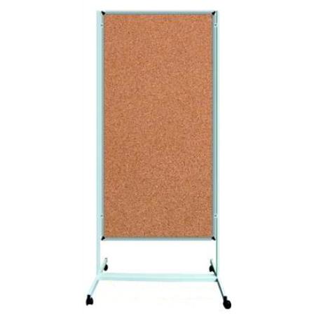 90x180 Mobil Paravan Çift Taraflı Mantar