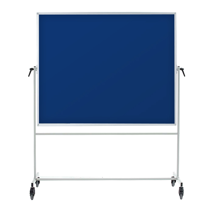 Emko <b>90*120 </b>  Mobil <b> Tek Yüzlü </b> Çelik Seramik Emaye Mavi Yazı Tahtası