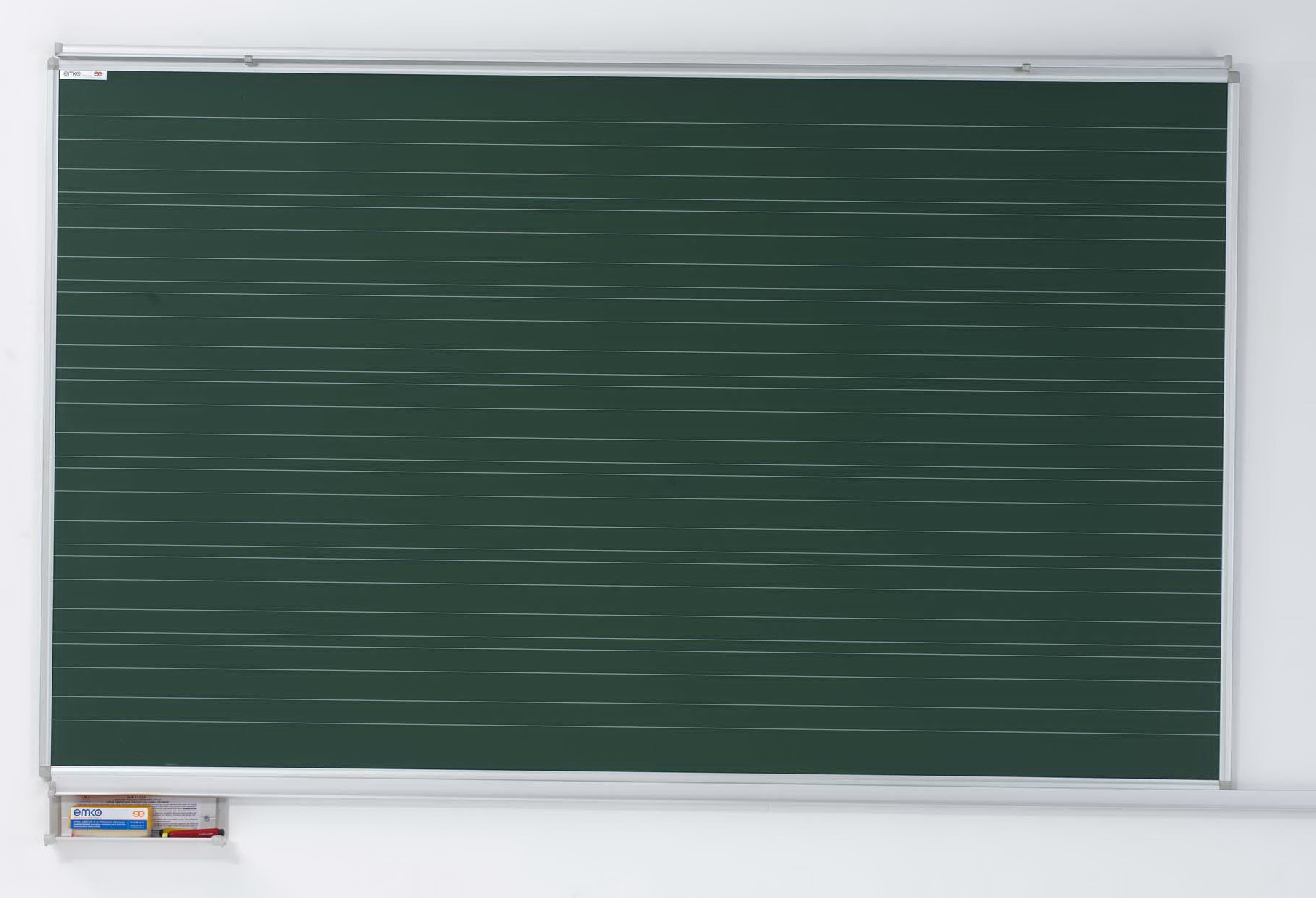 <b>120*150 </b>Birinci Sınıf Çizgili Çelik Emaye Yeşil Yazı Tahtası