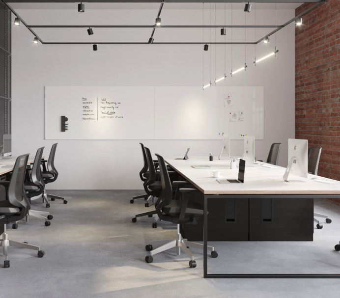 <b>120*300 cm</b> Çerçevesiz Seramik Beyaz Emaye Yazı Tahtası