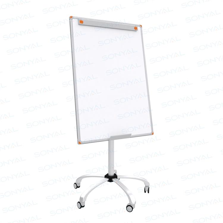 Sonyal <b>70x100</b> Yıldız Ayaklı Emaye Beyaz Manyetik Yazı Tahtası (Flipkartlı)