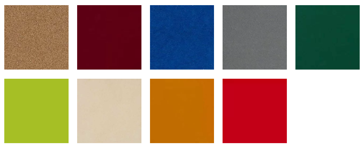 120x150 Kombine Seramik Yazı Tahtası ve Çuhalı Mantar Pano