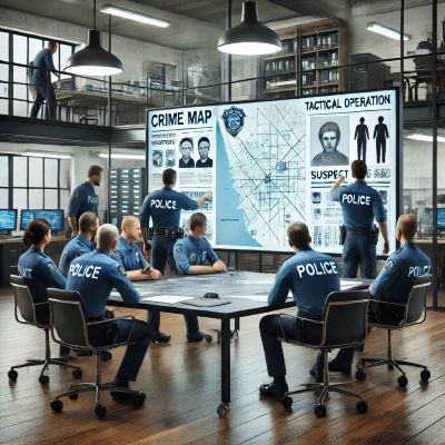 polis merkezinde kullanılan yazı tahtası beyaz